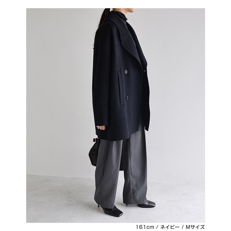 リバー ピーコート レディース[品番：AZ000004439]｜andme（アンドミー）のレディースファッション通販｜SHOPLIST（ショップリスト）
