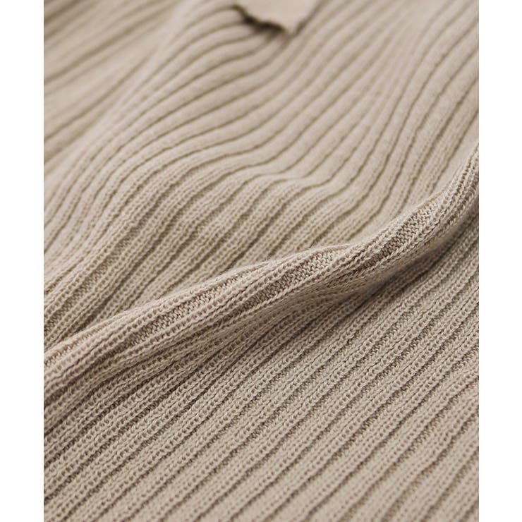 ニットパンツ リブ ドローストリング | andme | 詳細画像11 