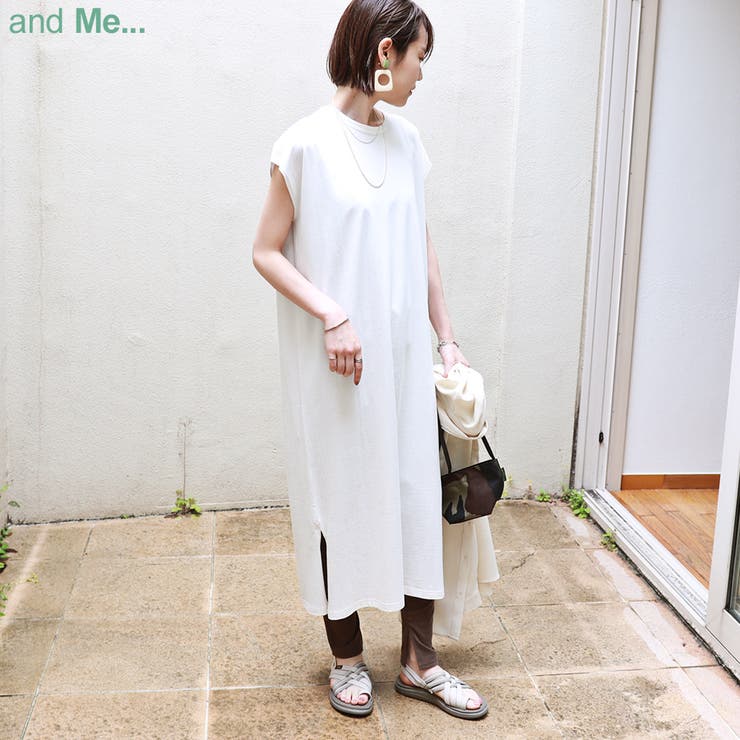 背中タック フレンチスリーブ ワンピース 品番 Az And Me アンドミー のレディースファッション通販 Shoplist ショップリスト