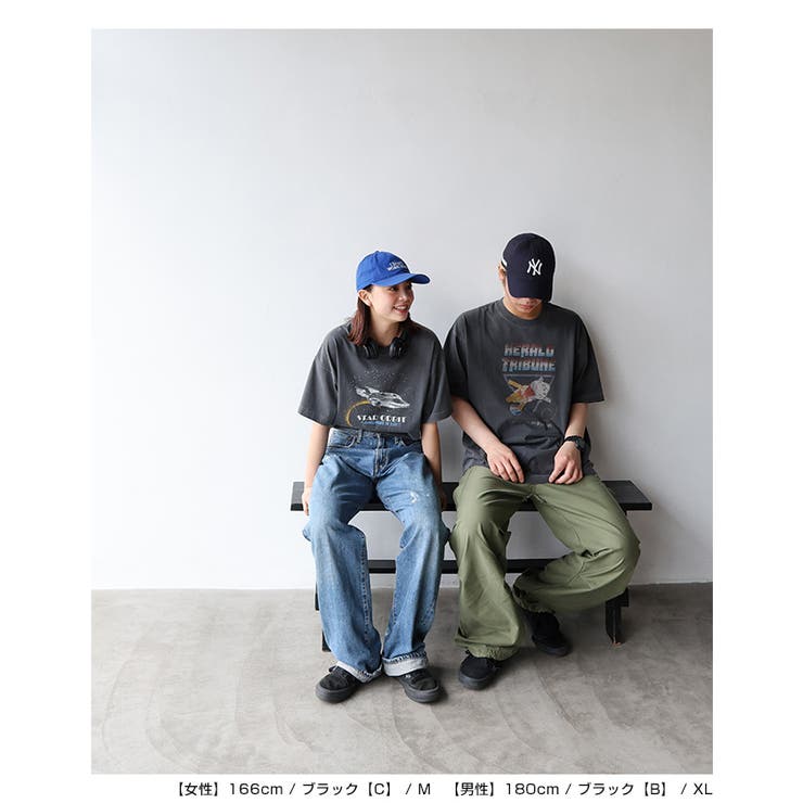 宇宙プリント 半袖 Tシャツ | andme | 詳細画像13 
