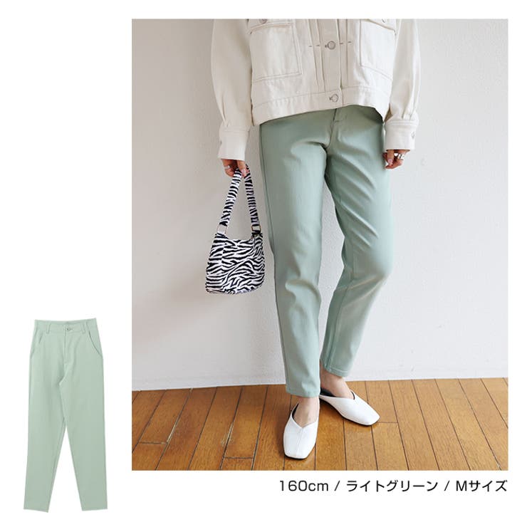 ストレッチ ツイル テーパードパンツ | andme | 詳細画像8 