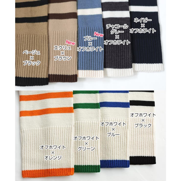 天竺編み ボーダー ニット | andme | 詳細画像3 