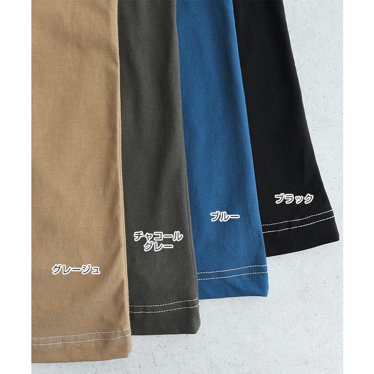 配色ステッチ Tシャツ ワンピース | andme | 詳細画像3 