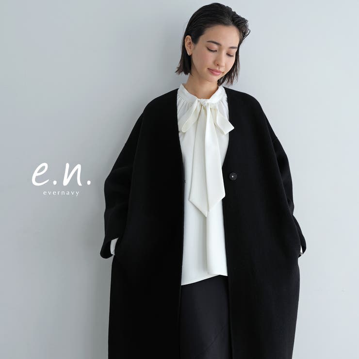 evernavy エバーネイビー　Pコート黒　タグ付き未使用　sサイズ 楽天市場】evernavy エバーネイビー リバー ピーコート レディース