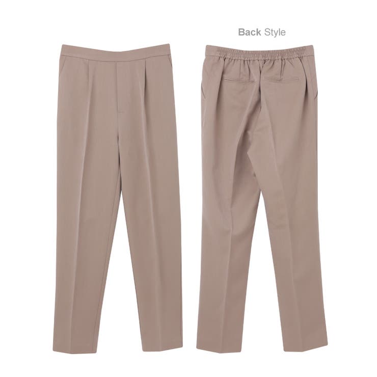 ハイウエスト 美脚 テーパード | andme | 詳細画像19 