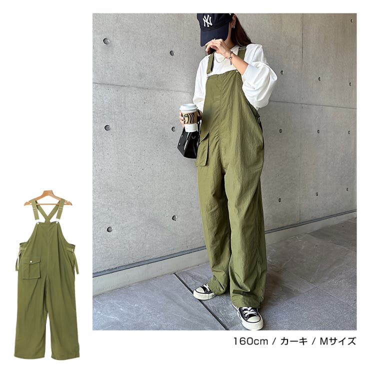 2way ナイロン サロペット | andme | 詳細画像10 