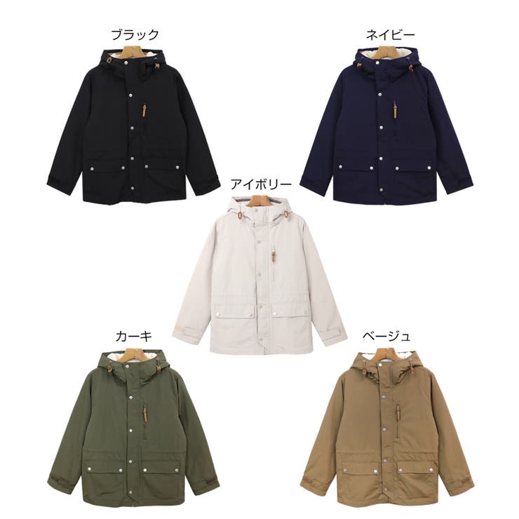 3way ボア マウンテンパーカー [品番：AZ000003571]｜andme（アンドミー）のレディースファッション通販｜SHOPLIST（ショップリスト）