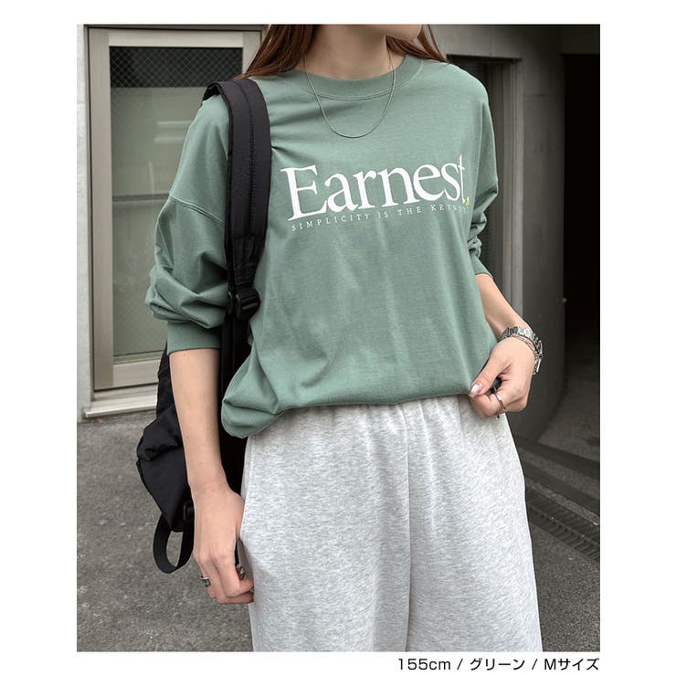 Earnest ロゴ プリント | andme | 詳細画像12 
