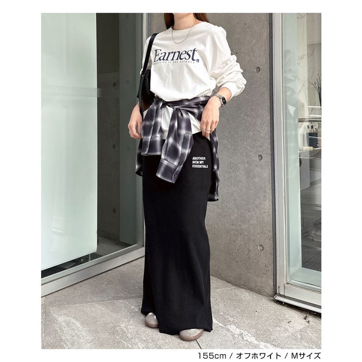 Earnest ロゴ プリント | andme | 詳細画像8 