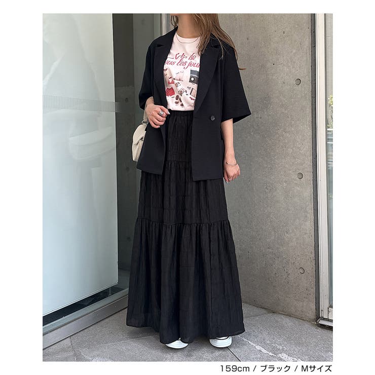 楊柳 ティアード ロング | andme | 詳細画像16 