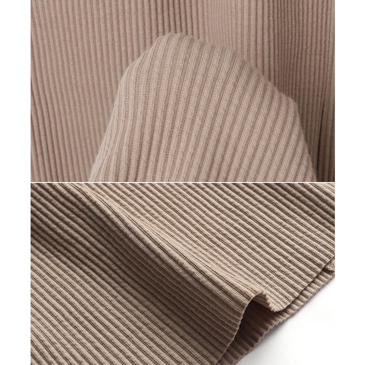 セルフカットリブ タイト スカート | andme | 詳細画像15 