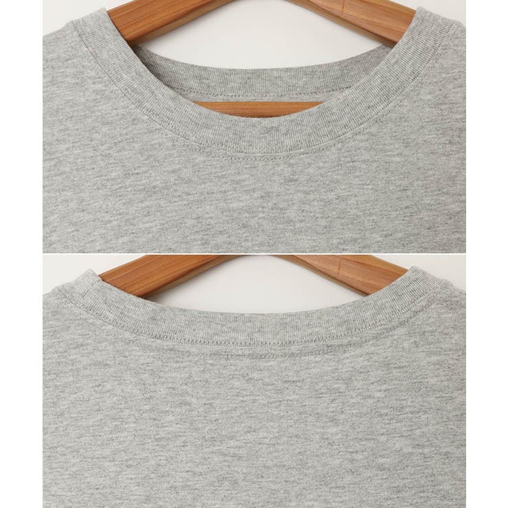 コットン ロゴプリント 半袖 | andme | 詳細画像12 