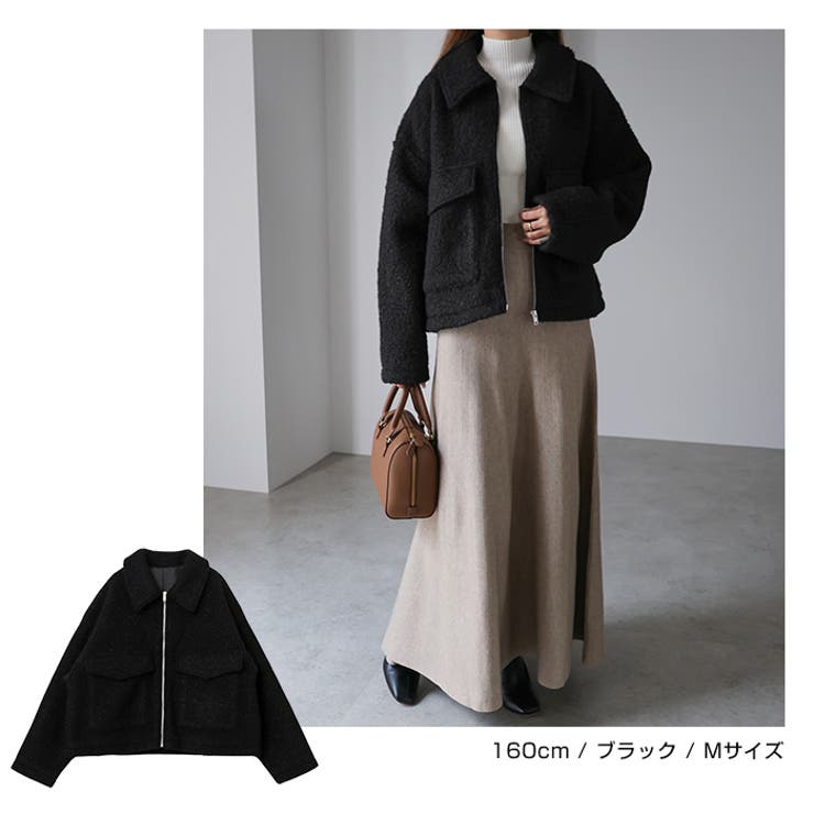 シープ調 ボア ダブルポケット | andme | 詳細画像14 