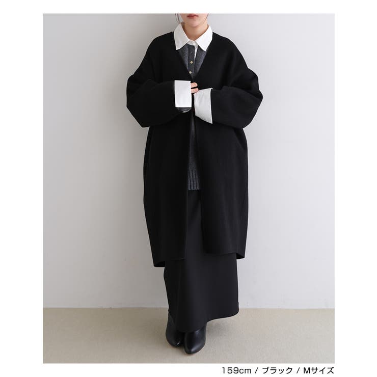 evernavy エバーネイビー ノーカラー | andme | 詳細画像15 
