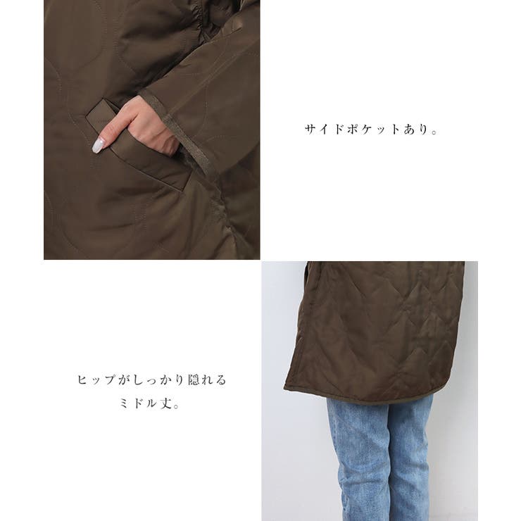 ⭐︎新品未使用タグ付き⭐︎ PING キルティングジャケット ノーカラー 24AW moment+ ジャケット ノーカラージャケット 「累計販売枚数5万枚