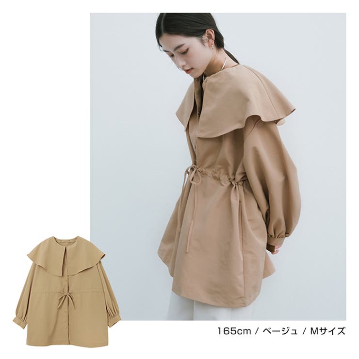 2way ケープカラー マウンテンパーカー | andme | 詳細画像6 