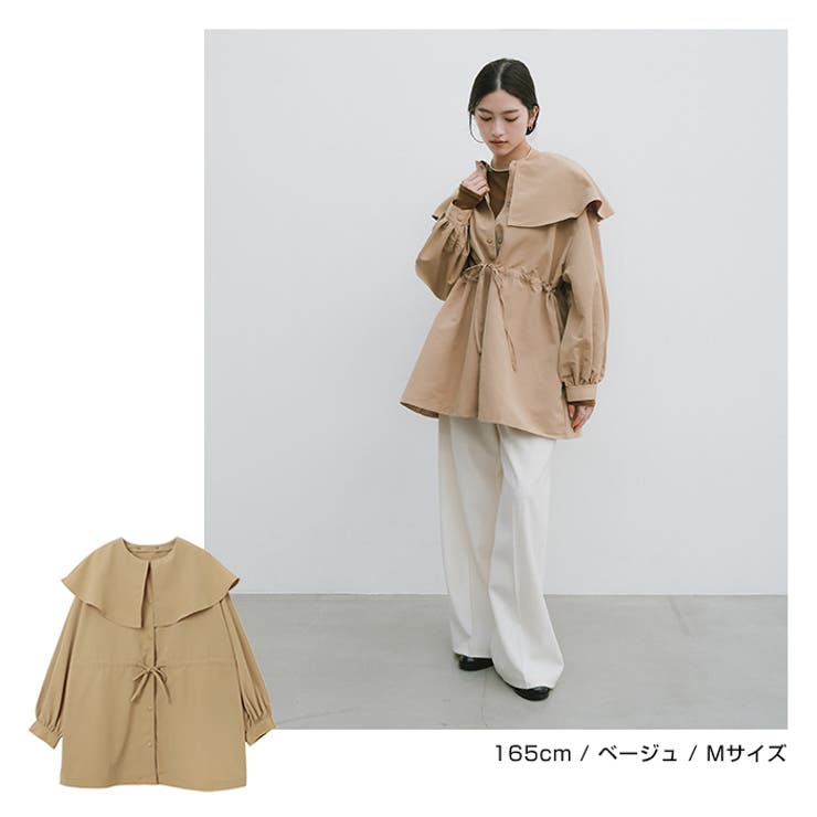 2way ケープカラー マウンテンパーカー | andme | 詳細画像7 