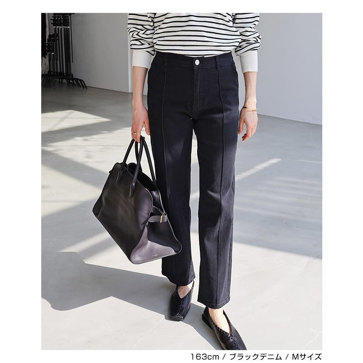 evernavy エバーネイビー ピンタック | andme | 詳細画像5 