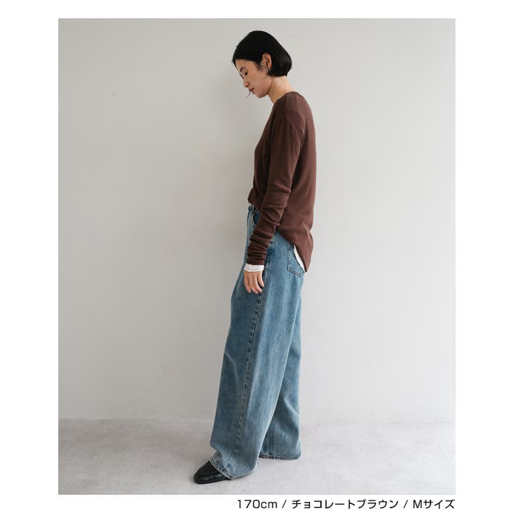 evernavy エバーネイビー テレコリブ | andme | 詳細画像13 