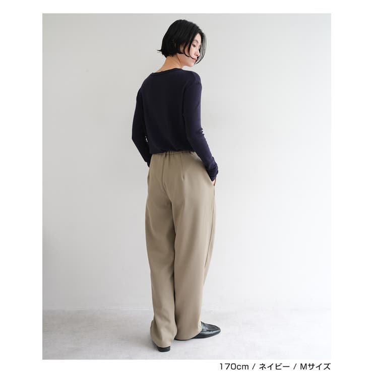 evernavy エバーネイビー テレコリブ | andme | 詳細画像15 