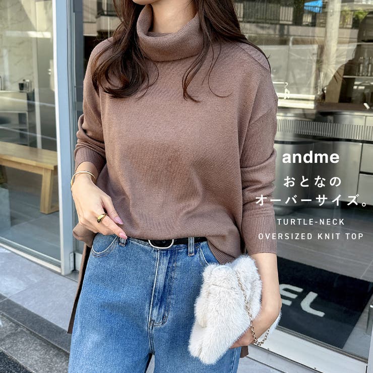 PLATS PLATS 紫 タートルネック 半袖ニット サイズ3 PLATS PLATS 紫