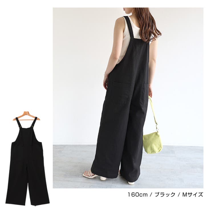 GALARIE VIE コットン100 ネイビー　サロペット　美品 楽天市場】綿 100%（オールインワン・サロペット｜レディース