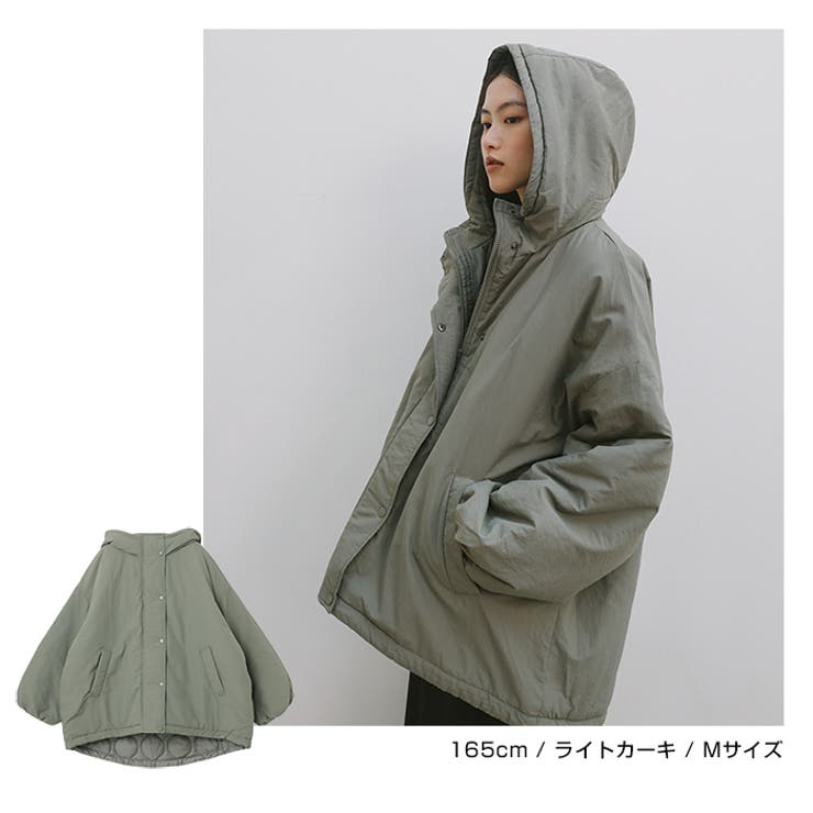 モンスターパーカー 中綿 ブルゾン[品番：AZ000004475]｜andme