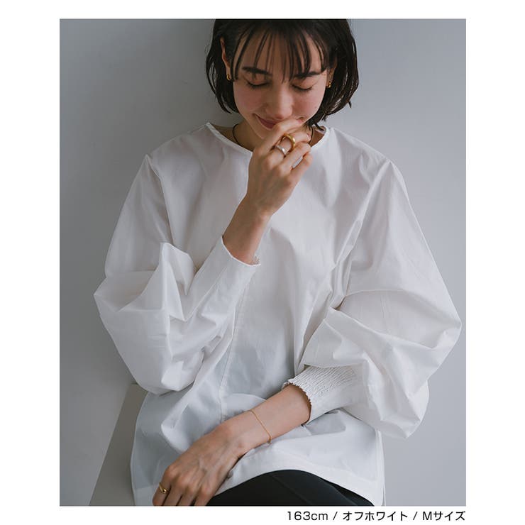 ボリューム袖 ブラウス レディース | andme | 詳細画像7 