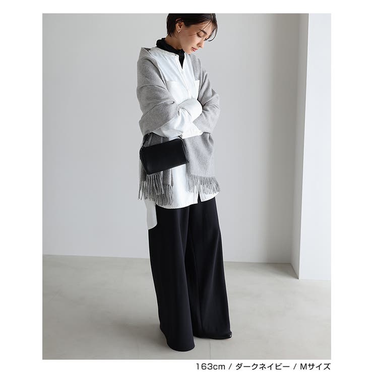 イージー ワイド パンツ | andme | 詳細画像8 