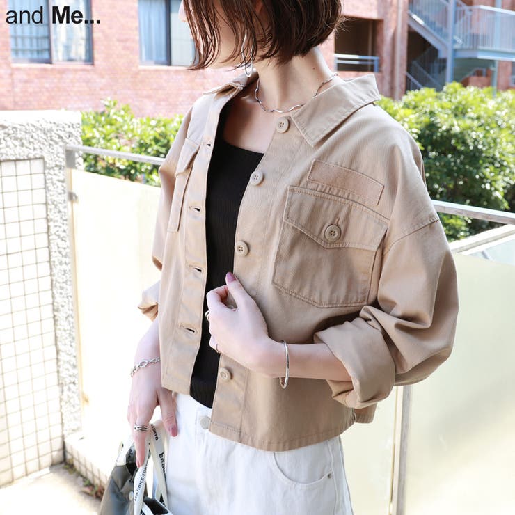 ミリタリー シャツ ジャケット 品番 Az And Me アンドミー のレディースファッション通販 Shoplist ショップリスト