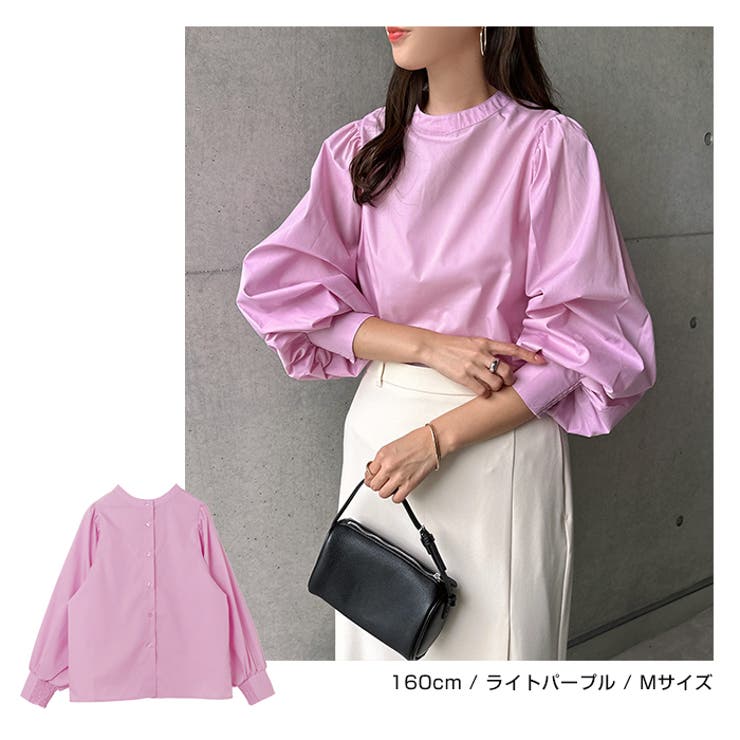 前後2way ボリューム 長袖 | andme | 詳細画像9 