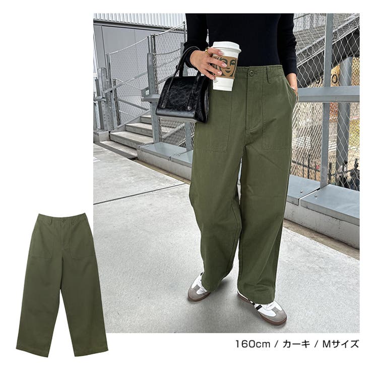 ワイド ベイカー パンツ | andme | 詳細画像6 