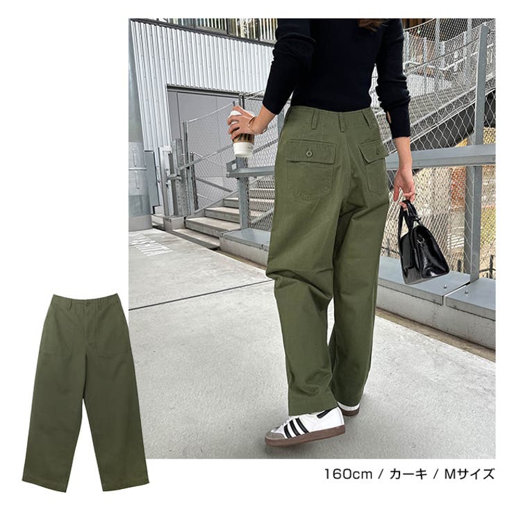 ワイド ベイカー パンツ | andme | 詳細画像7 