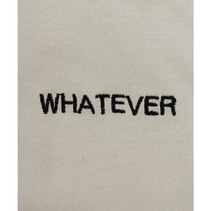 ロゴ フレンチスリーブ Tシャツ | andme | 詳細画像11 