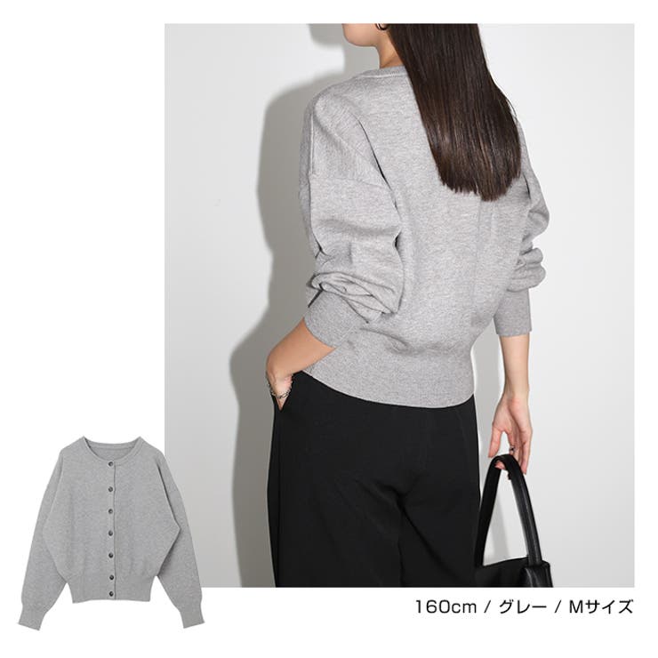 ◆タグ付き◆ アンパスィ コットン クルーネック 長袖 ニット LL ◇タグ付き◇ アンパスィ コットン クルーネック 長袖 ニット LL