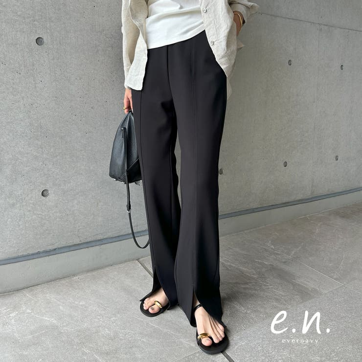 ポンチ スリット パンツ | andme | 詳細画像1 