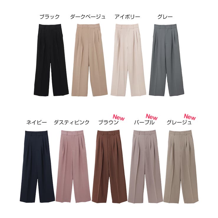 SALE【AMI】AMIハイウエストワイドパンツ AMI Paris ストライプ ワイドパンツ | ブラック | FARFETCH JP
