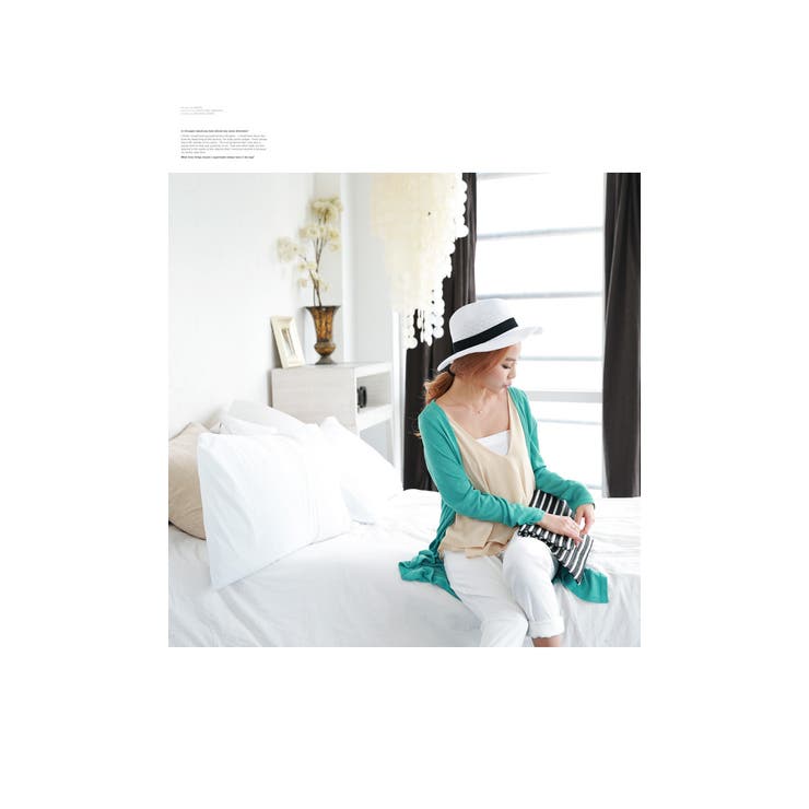 2015春夏新作♪【新色登場！】超ロング丈カーディガン ふんわり柔らか素材!!サ… | andme | 詳細画像9 