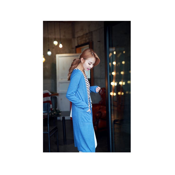 2015春夏新作♪【新色登場！】超ロング丈カーディガン ふんわり柔らか素材!!サ… | andme | 詳細画像16 