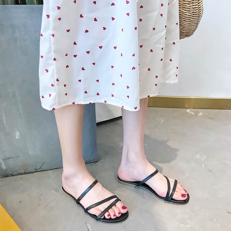 ミュールサンダル レディース ストラップ | SUNSHINE CLOSET | 詳細画像4 