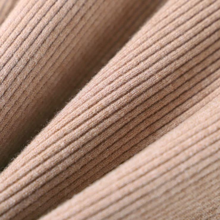 リブニット ヘンリーネック トップス | SUNSHINE CLOSET | 詳細画像8 