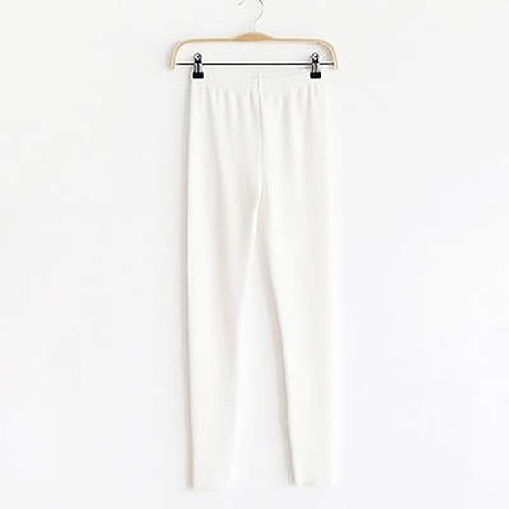 ホワイト | リブレギンス レギンス ボトムス | SUNSHINE CLOSET