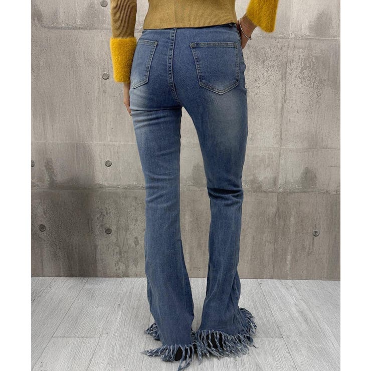 フレアパンツ デニムパンツレディース美脚 | SUNSHINE CLOSET | 詳細画像22 