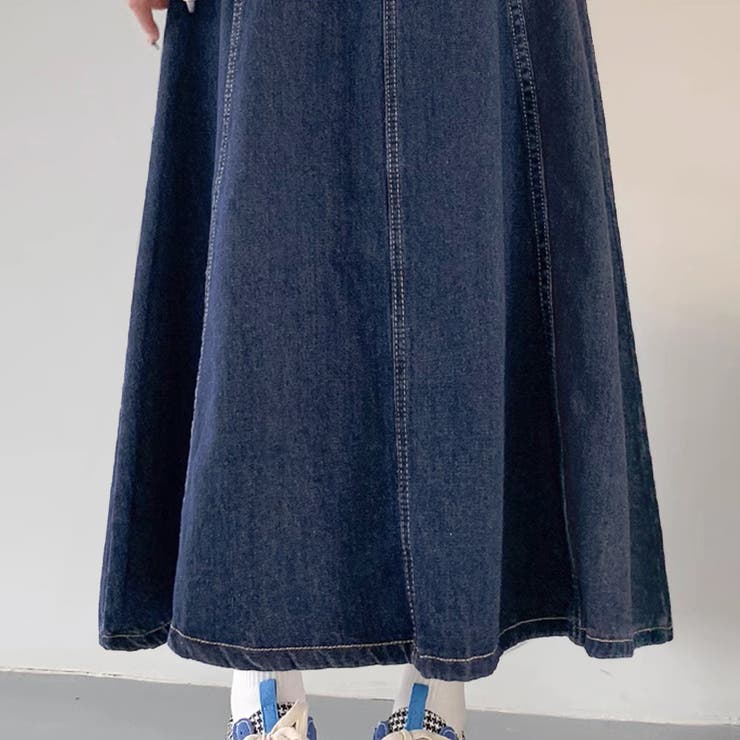 デニムスカート ロングスカート Aライン | SUNSHINE CLOSET | 詳細画像10 