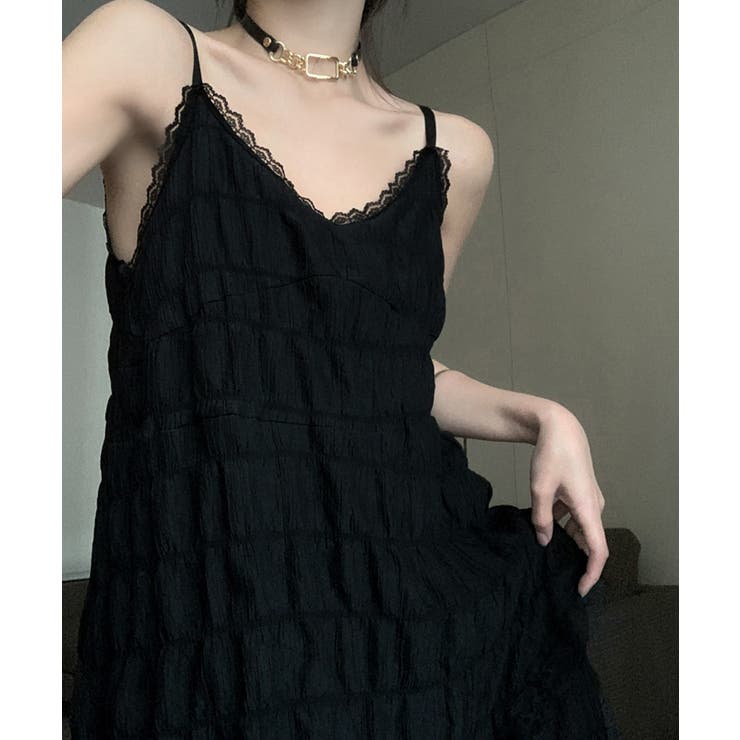 ティアードキャミワンピース レースワンピ | SUNSHINE CLOSET | 詳細画像11 