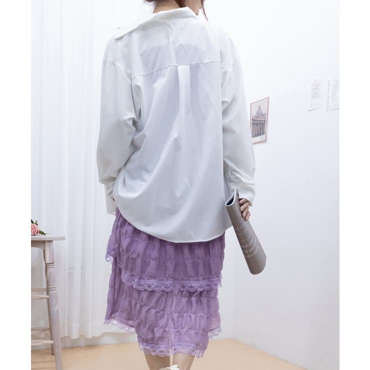 ティアードキャミワンピース レースワンピ | SUNSHINE CLOSET | 詳細画像25 