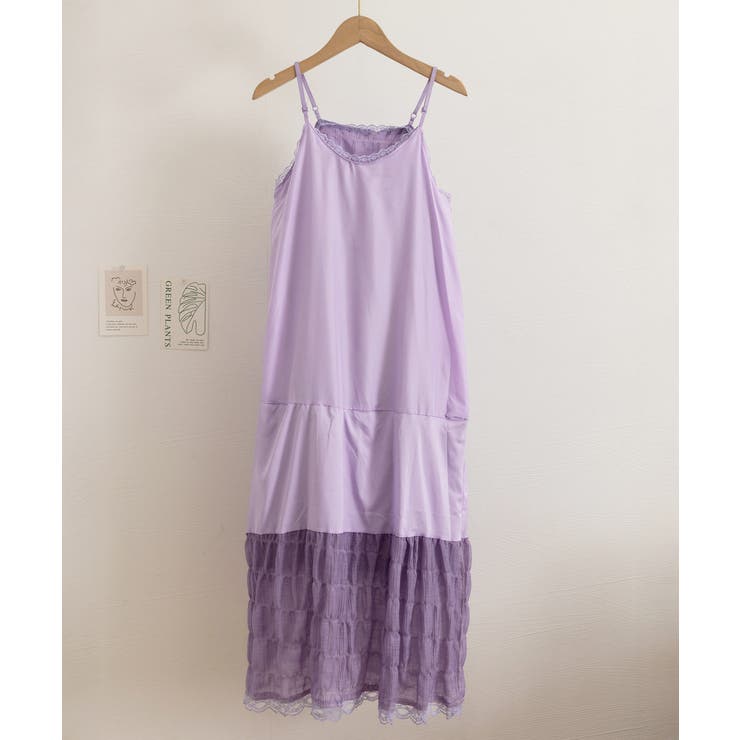 ティアードキャミワンピース レースワンピ | SUNSHINE CLOSET | 詳細画像28 