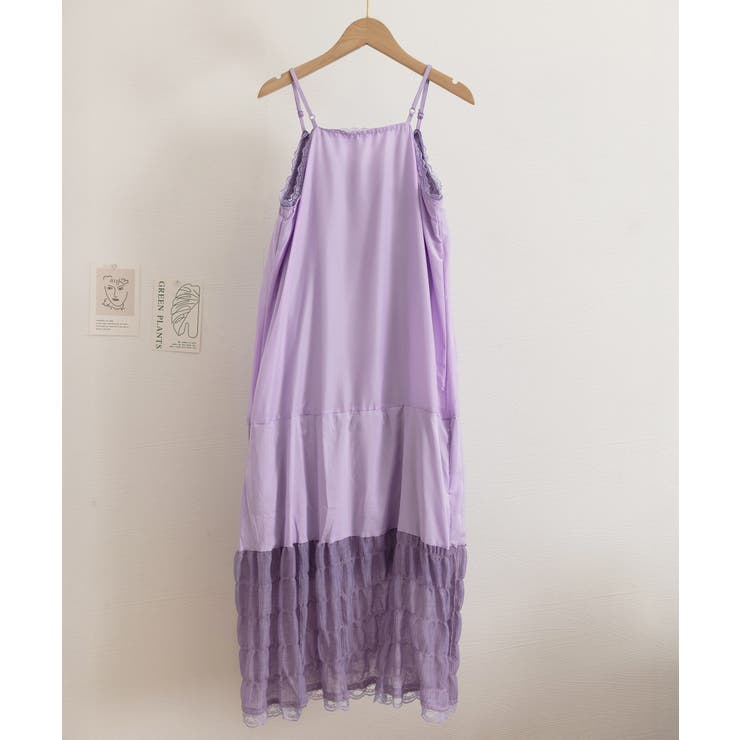 ティアードキャミワンピース レースワンピ | SUNSHINE CLOSET | 詳細画像29 