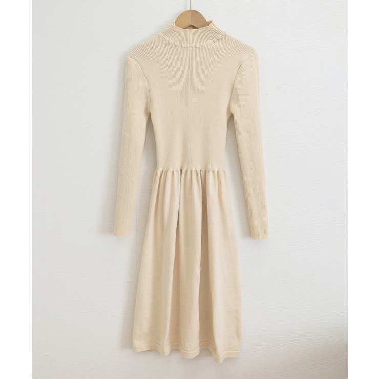 ミドル丈ニットワンピースハイネックワンピ | SUNSHINE CLOSET | 詳細画像18 