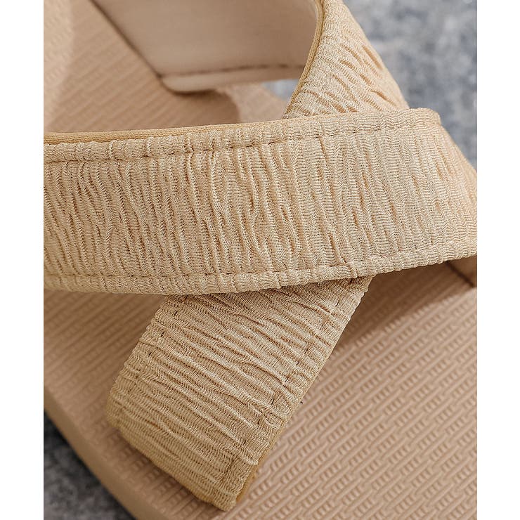 厚底サンダルジュート風クロスサンダル美脚 | SUNSHINE CLOSET | 詳細画像26 